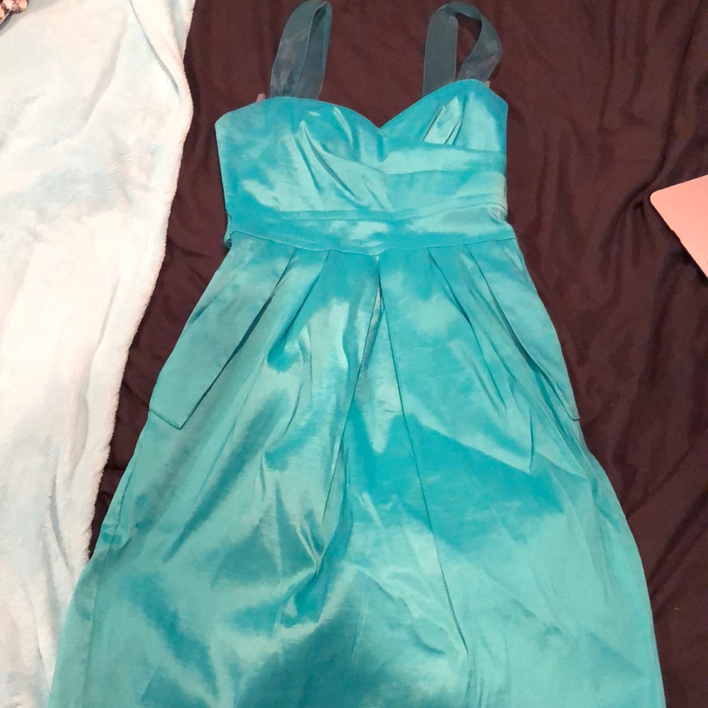 Turquoise dress